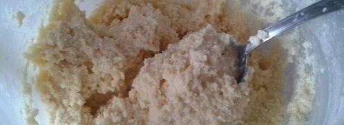 творожный кекс с изюмом. Шаг 5