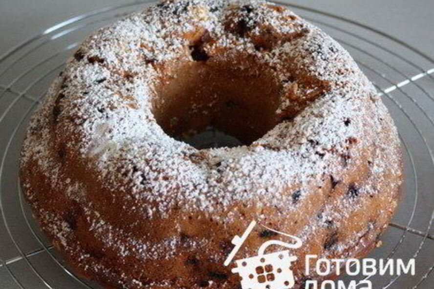 Рецепт творожный кекс с ягодами