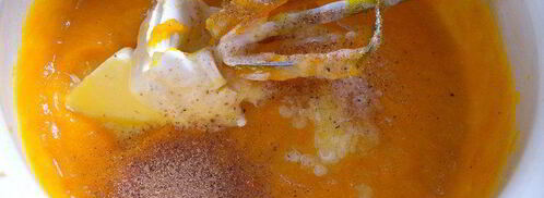 тыквенный кекс с абрикосом. Шаг 2