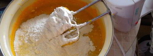 тыквенный кекс с абрикосом. Шаг 3