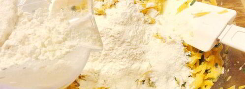 тыквенный закусочный кекс с зеленым луком. Шаг 5