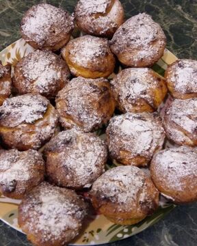 Тыквенные кексы с творогом