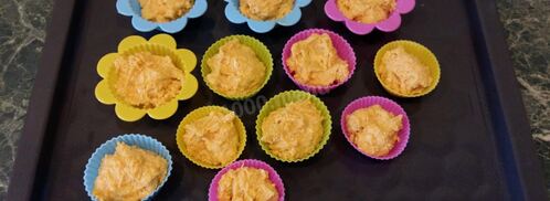 тыквенные кексы с творогом. Шаг 6