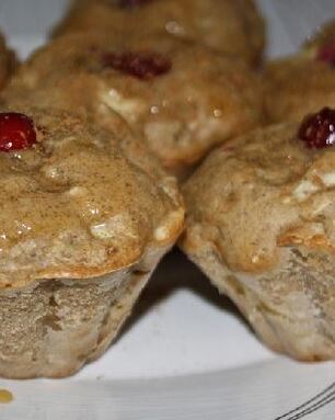 Яблочные кексы