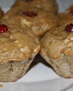 Яблочные кексы