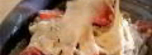 закусочный кекс с баклажанами и помидорами. Шаг 2