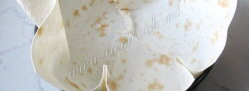 хачапури из лаваша. Шаг 9