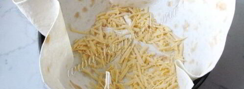 хачапури из лаваша. Шаг 10