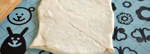 хачапури из слоеного теста. Шаг 6