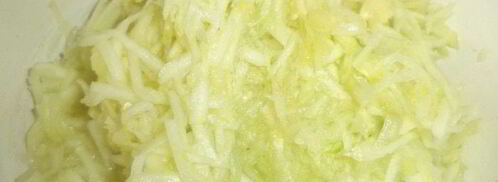 багет с кабачково-сырной начинкой. Шаг 2