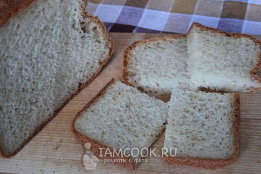 Рецепт белый творожный хлеб в хлебопечке