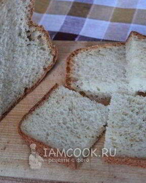 Белый творожный хлеб в хлебопечке