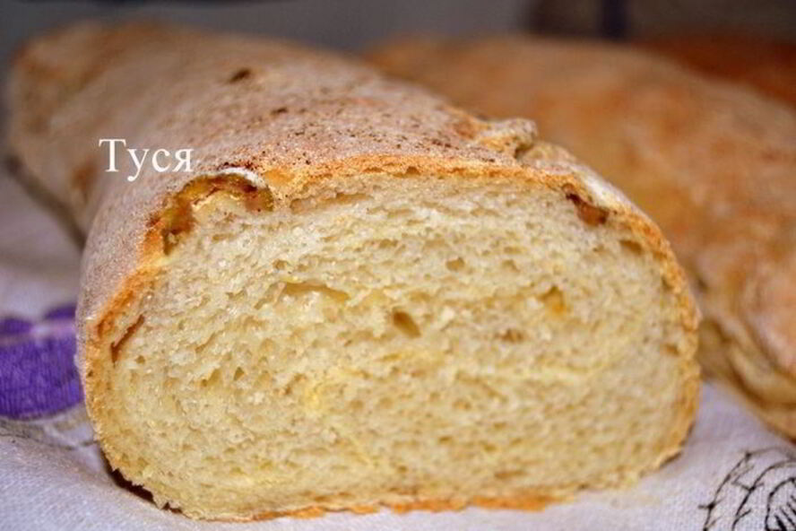 Рецепт чиабатта с оливками