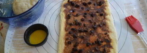 домашний хлеб с корицей. Шаг 6