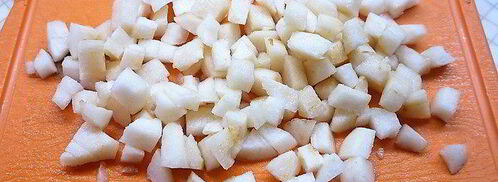 галеты с грушевой начинкой и беконом. Шаг 4