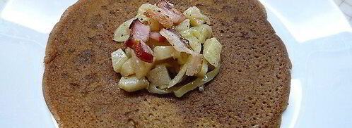 галеты с грушевой начинкой и беконом. Шаг 10