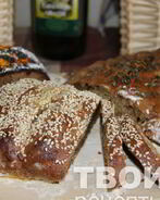 Хлеб бездрожжевой с орехами и сухофруктами