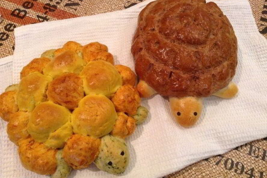 Рецепт хлеб черепашки