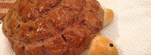 хлеб черепашки. Шаг 17