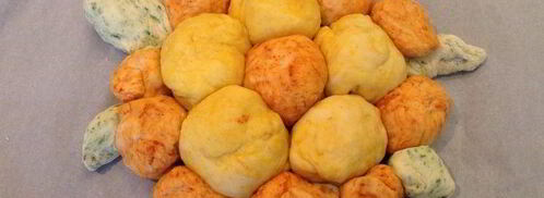 хлеб черепашки. Шаг 10