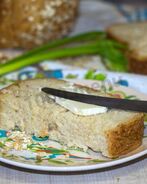 Хлеб из овсяной муки в хлебопечке