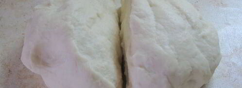 хлеб с чаем матча и грецким орехом. Шаг 4