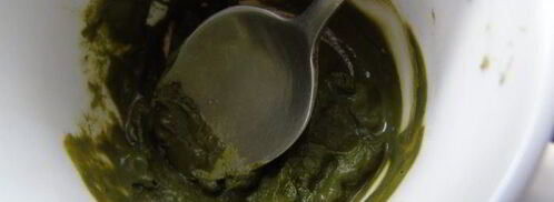 хлеб с чаем матча и грецким орехом. Шаг 6