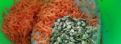 хлеб с морковью. Шаг 5