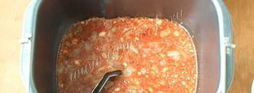 хлеб с паприкой и луком в хлебопечке. Шаг 5