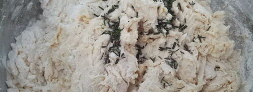 хлеб с розмарином и чесноком. Шаг 3