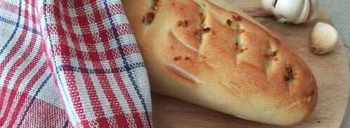 хлеб с розмарином и чесноком. Шаг 6