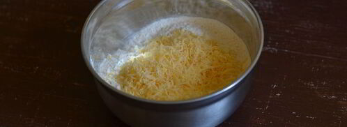 хлеб с сыром. Шаг 3