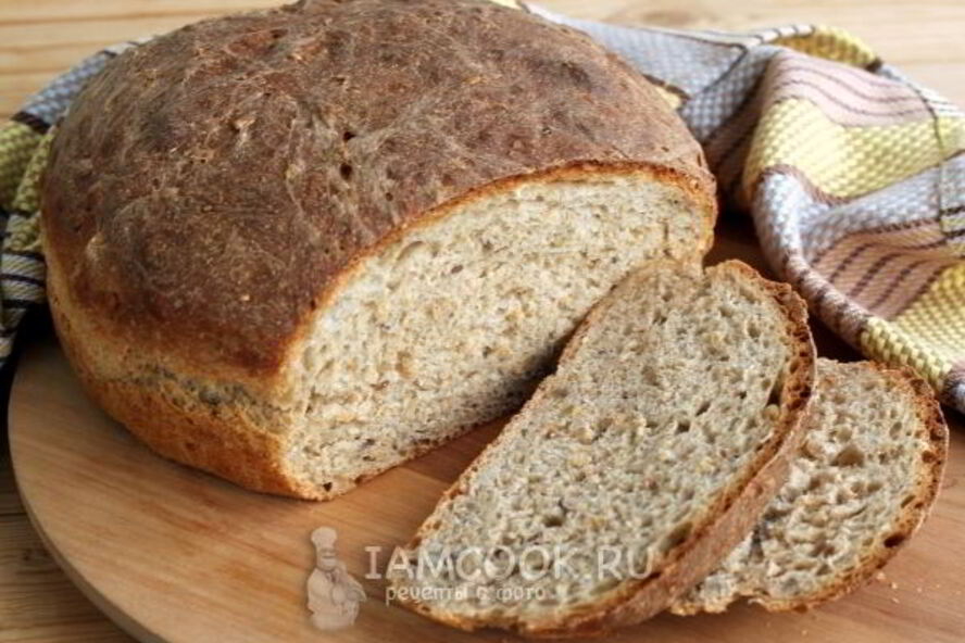 Рецепт хлеб цельнозерновой с ацатаном