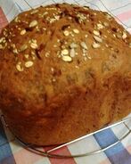 Хлеб Здоровье из льняной муки в хлебопечке