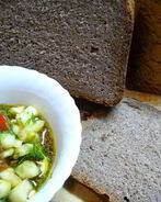 Хлебушек из цельнозерновой и льняной муки