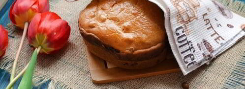 кофейный хлеб к завтраку в хлебопечке. Шаг 9