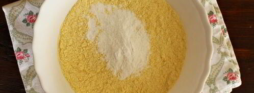 кукурузный хлеб с финиками. Шаг 5