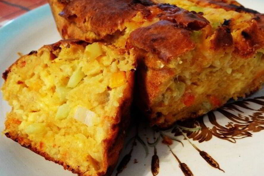 Рецепт мегаовощной ароматный хлеб с сыром
