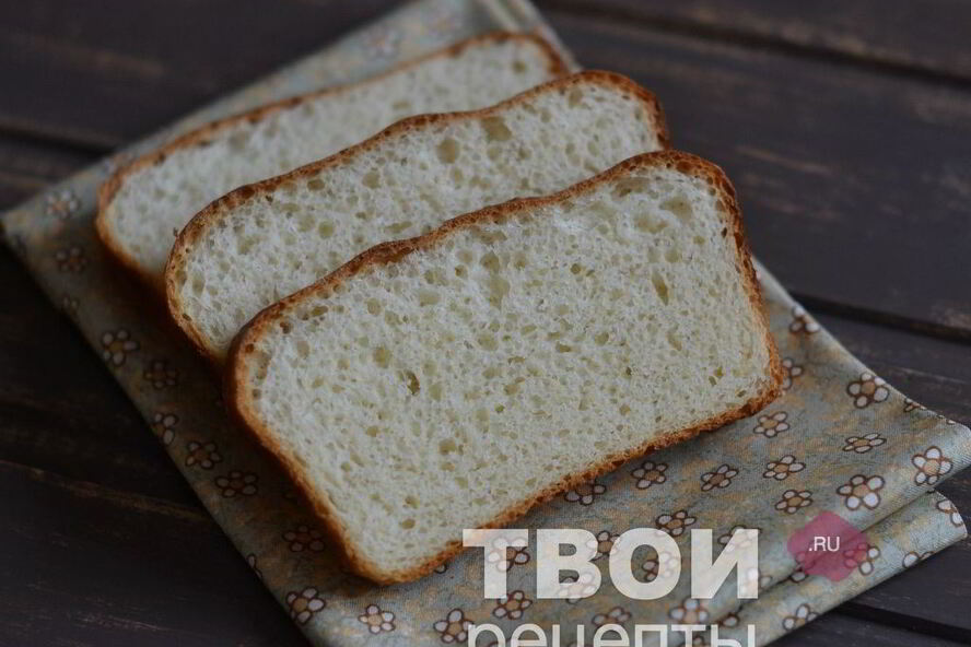 Рецепт молочный хлеб