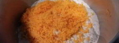 морковный хлеб на полбяной муке. Шаг 2