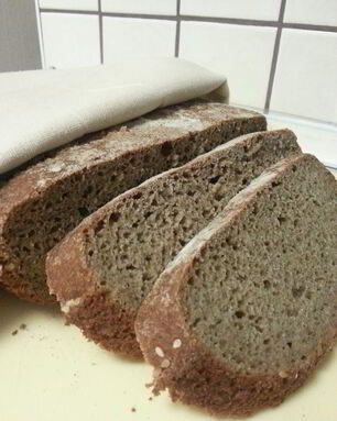 Немецкий ржаной хлеб с медом и кориандром