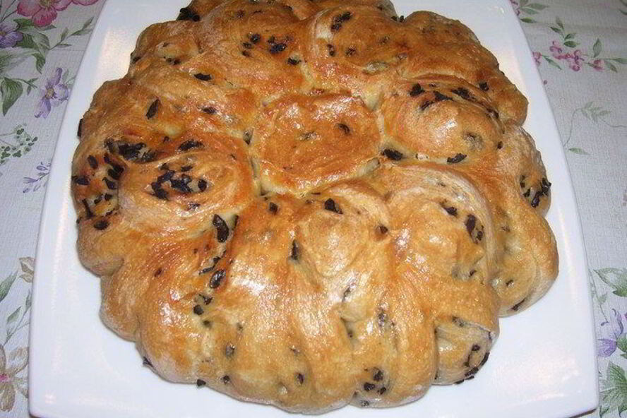 Рецепт оливковый хлеб