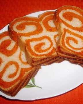 Пшенично-томатный хлеб