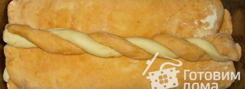рулетный узорный хлеб. Шаг 7