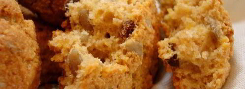 сконы многозерновые с подсолнечником и изюмом. Шаг 2