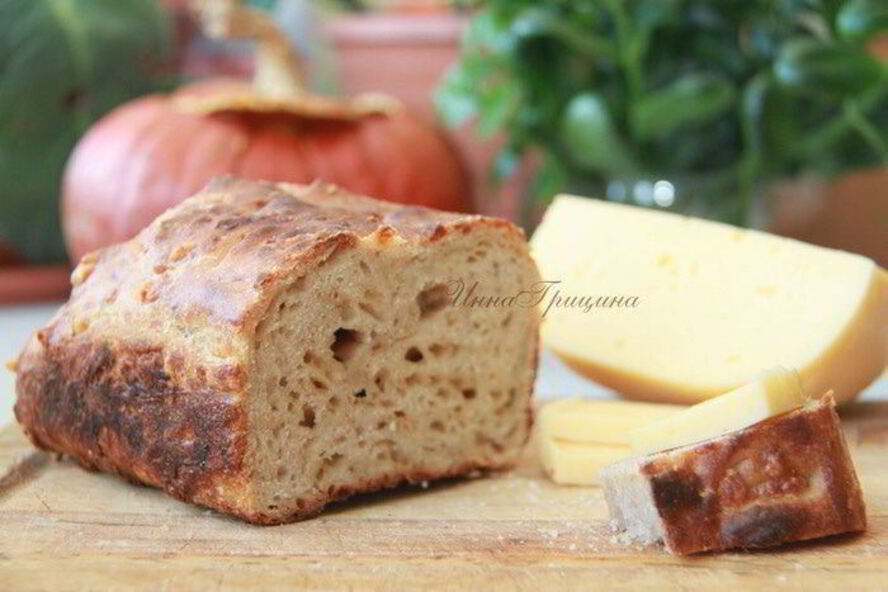 Рецепт сырный хлеб