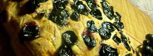 тосканский хлеб с виноградом. Шаг 5