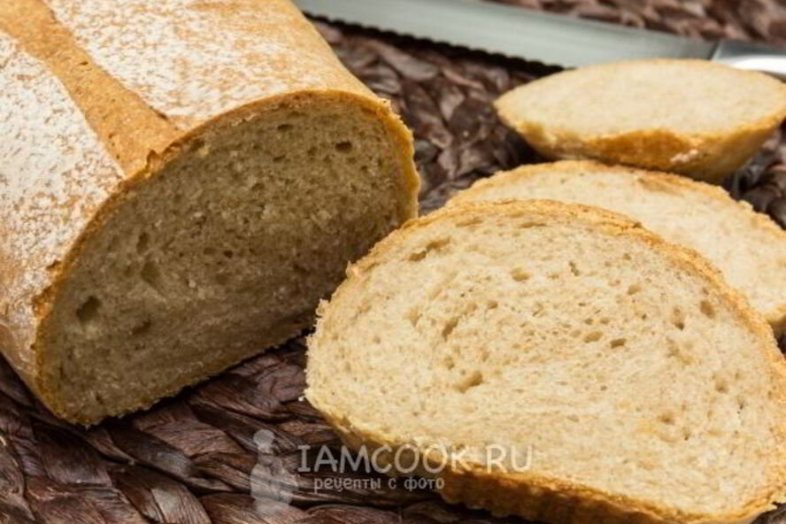Рецепт цельнозерновой батон на оливковом масле