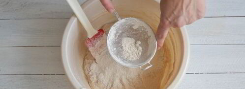 цельнозерновой хлеб на кефире. Шаг 6