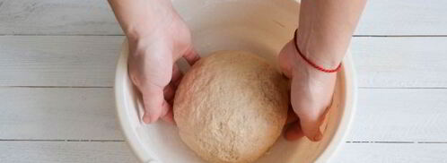 цельнозерновой хлеб на кефире. Шаг 9